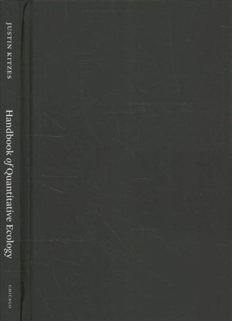 Cover for Justin Kitzes · Handbook of Quantitative Ecology (Hardcover Book) (2022)