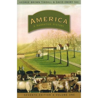 Cover for George Brown Tindall · America: A Narrative History (Paperback Book) [7 Rev edition] (2007)