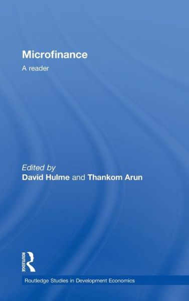 Cover for David Hulme · Microfinance: A Reader - Routledge Studies in Development Economics (Gebundenes Buch) (2009)