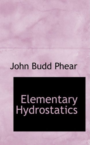 Cover for John Budd Phear · Elementary Hydrostatics (Pocketbok) (2008)