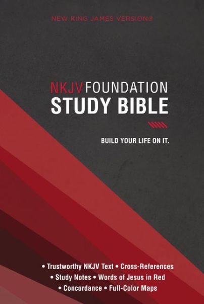 Cover for Thomas Nelson · NKJV, Foundation Study Bible, Hardcover, Red Letter: Holy Bible, New King James Version (Hardcover Book) (2015)