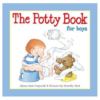 The Potty Book for Boys - Alyssa Satin Capucilli - Books - Barron's Educational Series Inc.,U.S. - 9780764152320 - June 15, 2000