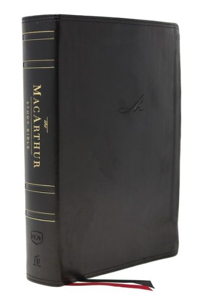 Nkjv, Macarthur Study Bible, 2nd Edition, Leathersoft, Black, Indexed, Comfort Print Unleashing God's Truth One Verse at a Time - John F. MacArthur - Books - Nelson Incorporated, Thomas - 9780785223320 - September 24, 2019