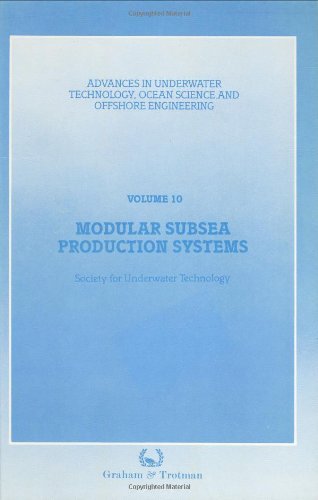 Cover for Society for Underwater Technology (SUT) · Modular Subsea Production Systems - Advances in Underwater Technology, Ocean Science and Offshore Engineering (Hardcover Book) [1987 edition] (1987)