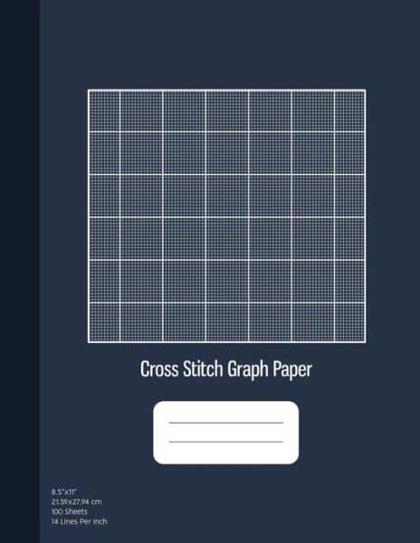 Cover for Graphyco Publishing · Cross Stitch Graph Paper (Paperback Bog) (2019)