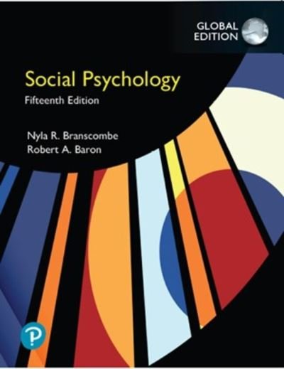 Cover for Nyla Branscombe · Social Psychology, Global Edition (Paperback Bog) (2022)