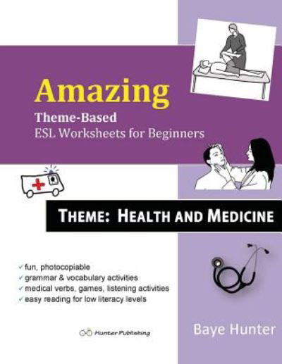 Cover for Baye Hunter · Amazing Theme-based Esl Worksheets for Beginners (Paperback Bog) (2014)