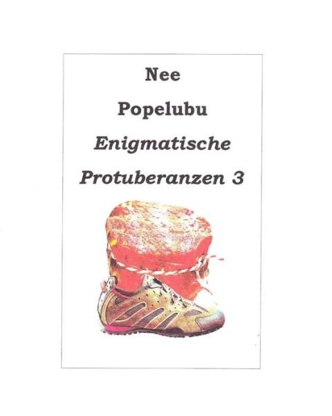 Protuberanzen 3 - Nee Popelubu - Bøger - Createspace Independent Publishing Platf - 9781519564320 - 27. november 2015