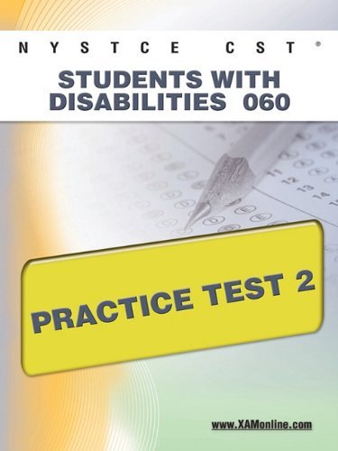 Cover for Sharon Wynne · Nystce Cst Students with Disabilities 060 Practice Test 2 (Taschenbuch) [Csm edition] (2011)