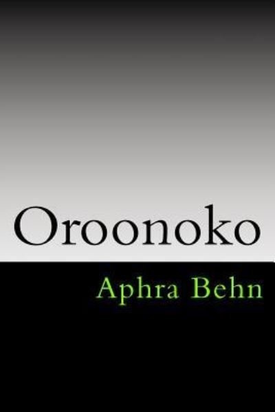 Cover for Aphra Behn · Oroonoko (Paperback Book) (2013)