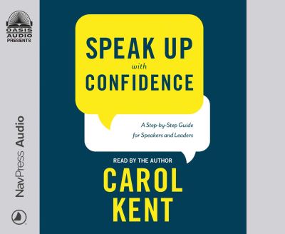 Cover for Carol Kent · Speak Up with Confidence (CD) (2022)