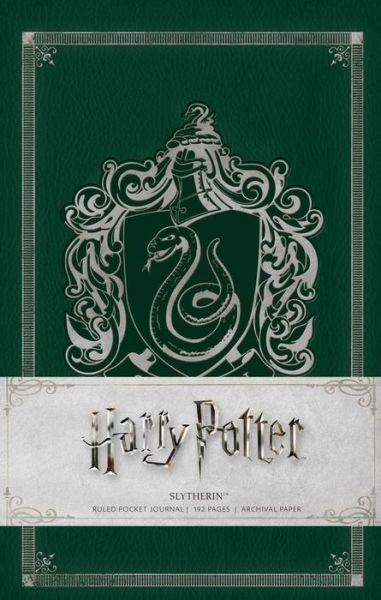 Cover for . Warner Bros. Consumer Products Inc. · Harry Potter: Slytherin Ruled Pocket Journal - Harry Potter (Inbunden Bok) (2017)