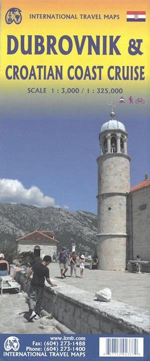 Cover for ITM Publications · International Travel Maps: Dubrovnik &amp; Croatian Coast Cruise (Inbunden Bok) (2021)