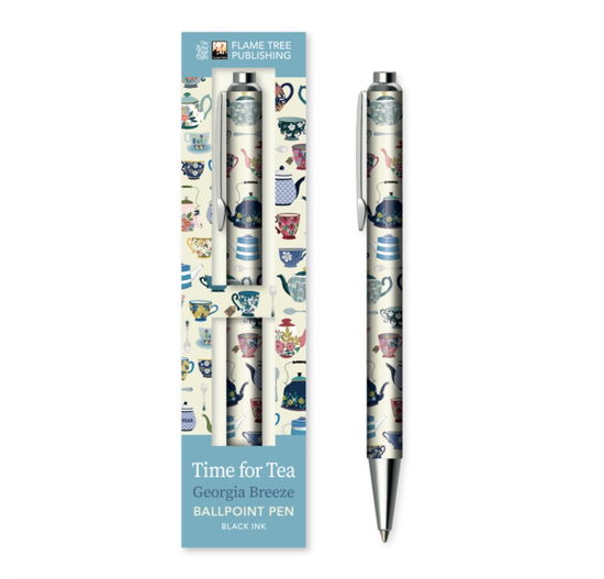 Cover for Georgia Breeze: Time for Tea Boxed Decorative Ballpoint Pen - Boxed Ballpoint Pens (MERCH) (2025)