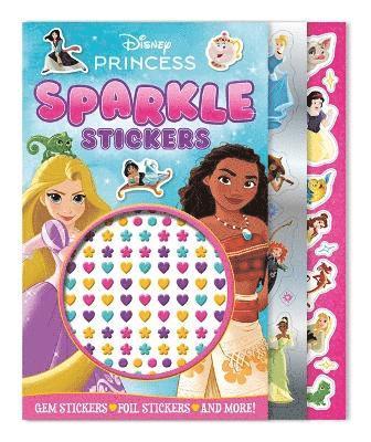 Cover for Walt Disney · Disney Princess: Sparkle Stickers (Paperback Book) (2025)