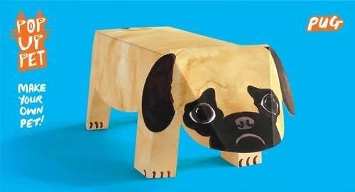 Cover for Roz Streeten · Pop Up Pet Pug: Make your own 3D card pet! (MERCH) (2014)