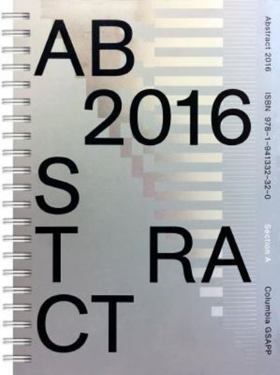 Cover for Abstract 2016 - Abstract (Paperback Book) [English edition] (2016)