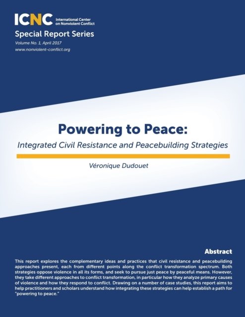 Cover for Veronique Dudouet · Powering to Peace (Paperback Book) (2017)