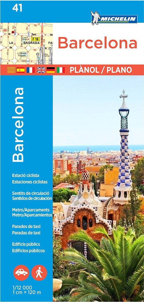 Cover for Michelin · Michelin City Plans: Barcelona (Hardcover Book) (2018)