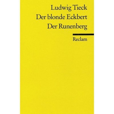 Cover for Johann Tieck · Der Blonde Eckbert (Paperback Book)