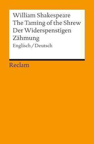 Cover for William Shakespeare · Reclam UB 08032 Shakes.Widerspenstigen (Bok)