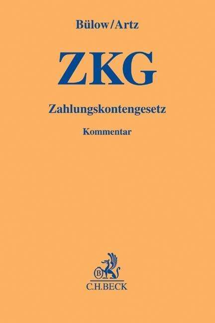 Cover for Bülow · Zahlungskontengesetz (ZKG) (Book)