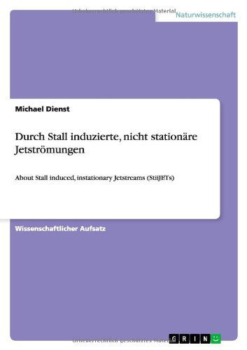 Cover for Michael Dienst · Durch Stall induzierte, nicht stationare Jetstroemungen: About Stall induced, instationary Jetstreams (StiiJETs) (Paperback Book) [German edition] (2014)