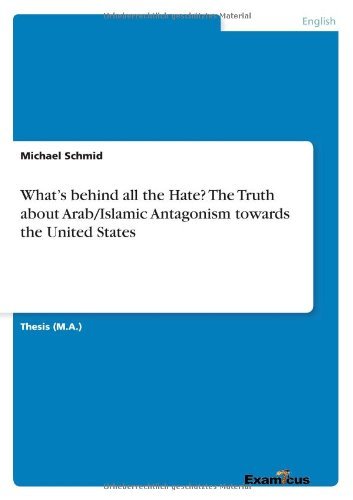 Cover for Michael Schmid · What's Behind All the Hate? the Truth About Arab / Islamic Antagonism Towards the United States (Paperback Book) (2012)