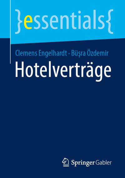 Hotelvertraege - Engelhardt - Livres -  - 9783658331320 - 11 février 2021