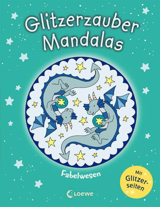 Cover for Glitzerzauber-mandalas · Glitzerzauber-Mandalas - Fabelwesen (Book)