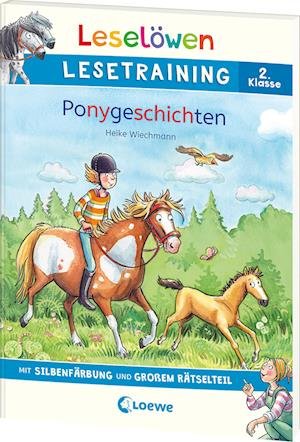 Cover for Heike Wiechmann · Leselöwen Lesetraining 2. Klasse - Ponygeschichten (Buch) (2024)
