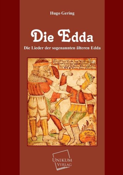 Cover for Hugo Gering · Die Edda (Paperback Book) [German edition] (2013)