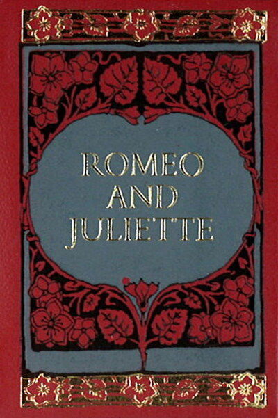 Cover for William Shakespeare · Romeo &amp; Juliette Minobook -- Gilt Edged Edition (Leather Book) (2021)