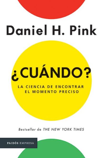 Cover for Daniel H Pink · ?Cuando? (Paperback Book) (2019)