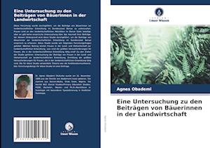 Eine Untersuchung zu den Beiträ - Obademi - Livres -  - 9786202599320 - 