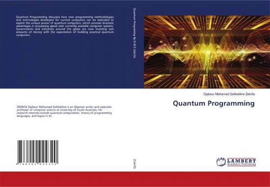 Cover for Zekrifa · Quantum Programming (Book)