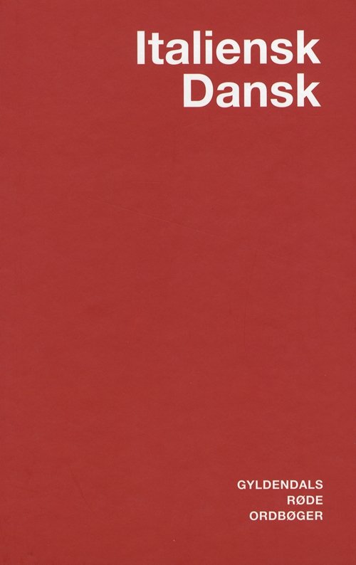 Cover for Boysen Gerhard · Italiensk-dansk ordbog  (3.udg.) (Gebundesens Buch) [3. Ausgabe] [Indbundet] (2008)