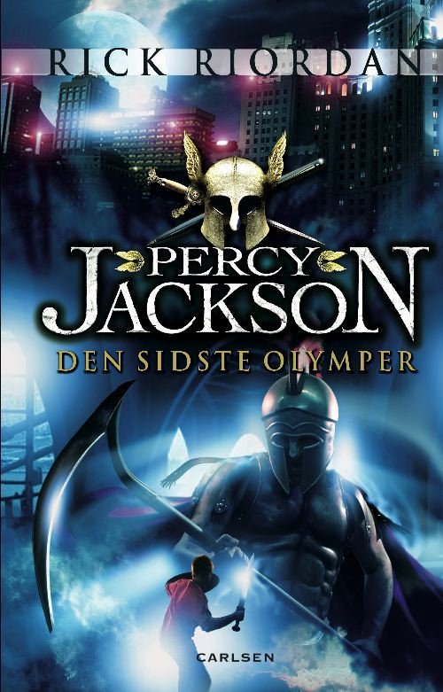 Cover for Rick Riordan · Percy Jackson: Percy Jackson 5 - Den sidste olymp (Bound Book) [1. Painos] [Indbundet] (2012)
