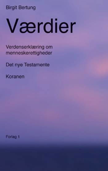 Cover for Birgit Bertung · Værdier (Paperback Book) [1. Painos] (2008)