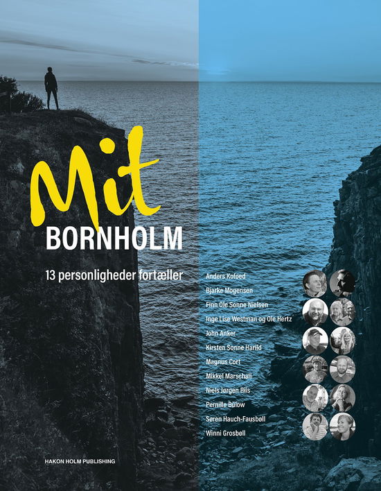 Cover for Brian Christensen · Mit Bornholm – 13 personligheder fortæller (Sewn Spine Book) [1st edition] (2023)