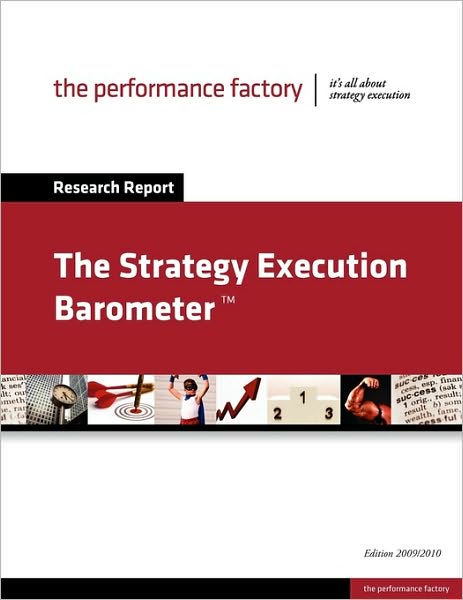 Cover for Jeroen De Flander · The Strategy Execution Barometer (Paperback Book) (2010)