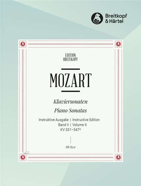 Cover for Mozart · Sämtliche Klaviersonaten Band 2 (Book) (2018)