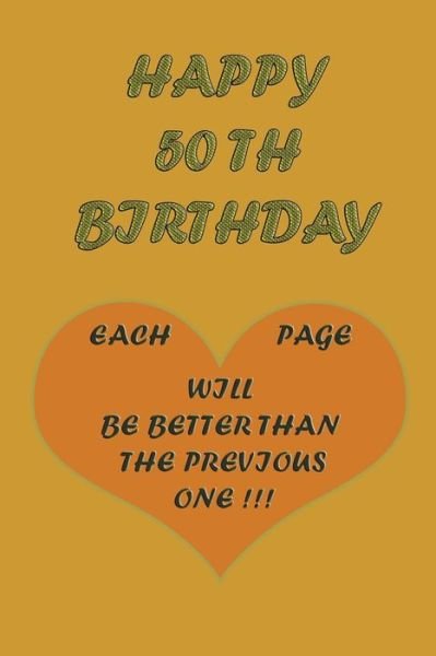 Cover for Awesome Printer · Happy 50Th Birthday ! (Pocketbok) (2020)