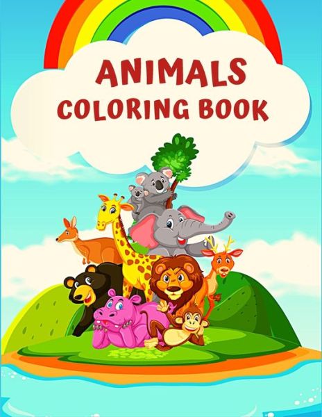 Cover for Coloring Books · Animals Coloring Book (Paperback Book) (2021)