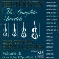 Beethoven - Orford String Quartet - Muziek - DELOS - 0013491303321 - 27 juni 2011