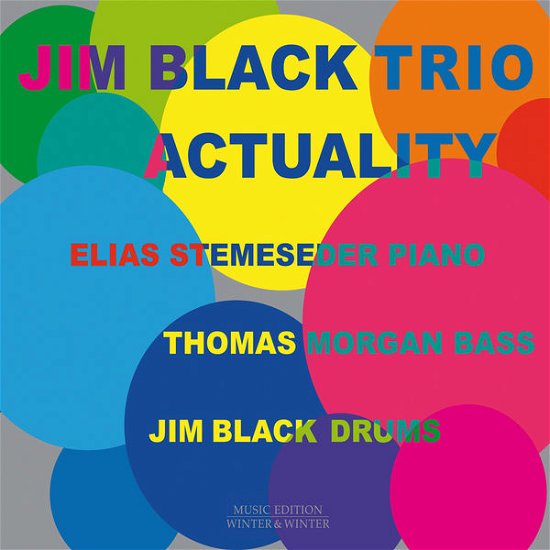 Cover for Jim Black · Actuality (CD) [Digipak] (2014)