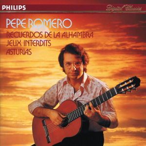 Cover for Romero Pepe · Famous Spanish Guitar Music: Jeux Interdits / Recuerdos De La Alhambra / Asturi (CD) (1984)