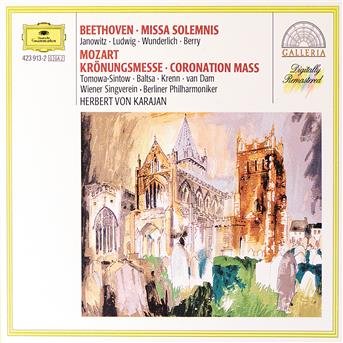 Cover for Beethoven / Mozart · Masses (CD) (1988)