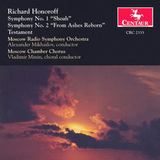 Cover for Honoroff / Moscow Radio So / Mikhailov · Symphony 1: Shoah / Symphony 2: from Ashes Reborn (CD) (2000)