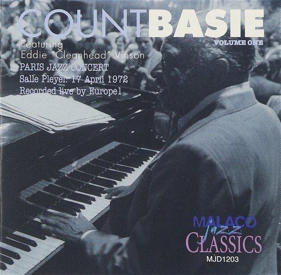 Cover for Count Basie · Paris Jazz Concert 1972 (CD) (1998)